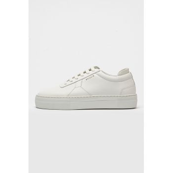 Pantofi sport de piele cu platforma