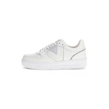 Pantofi sport de piele ecologica si piele