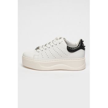 Pantofi sport din piele cu platforma Perry