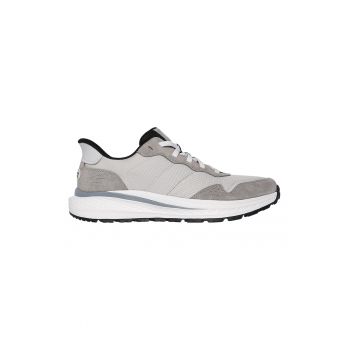 Pantofi sport din piele ecologica cu garnituri din piele intoarsa Slade Ultra