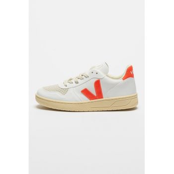 Pantofi sport low-cut de piele ecologica