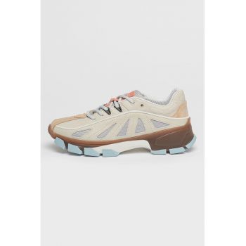 Pantofi sport unisex de piele cu perforatii Pace Radar