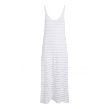 Rochie de plaja in dungi