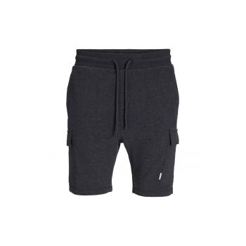 Short JACK &JONES Shark Cargo - 12229078-Dark Grey Melange 21230