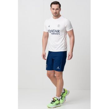 Tricou cu decolteu la baza gatului si imprimeu - pentru fotbal Performance