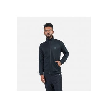 Jacheta  Blackside fleece - cu fermoar - negru - pentru barbati