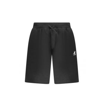 Pantaloni scurti barbati cu buzunare - logo brodat - U.S Grand POLO - Verde