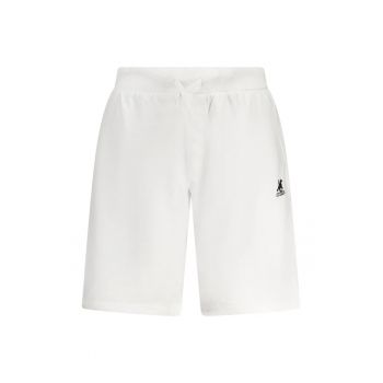 Pantaloni scurti barbati cu buzunare - logo brodat - U.S Grand POLO - Verde