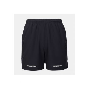 Pantaloni sport barbati ANTRENAMENT  PROJECT ROCK ULTIMATE poliester negru