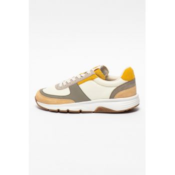 Pantofi sport cu garnituri de piele intoarsa Twins 8709