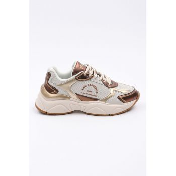 Pantofi sport cu insertii din piele