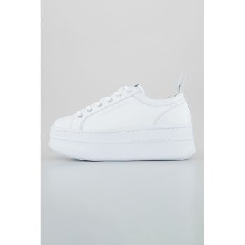 Pantofi sport de piele cu insertii de material textil Kobo III