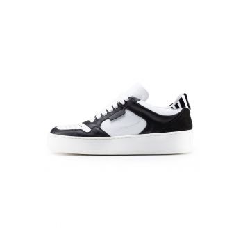 Pantofi sport de piele cu sireturi