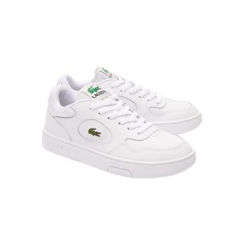 Pantofi sport din piele cu insertii din material textil Lineset