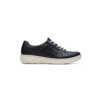 Pantofi sport din piele cu model cu perforatii Caroline Ella