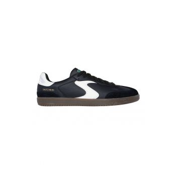 Pantofi sport din piele ecologica cu garnituri din piele intoarsa Hotshot
