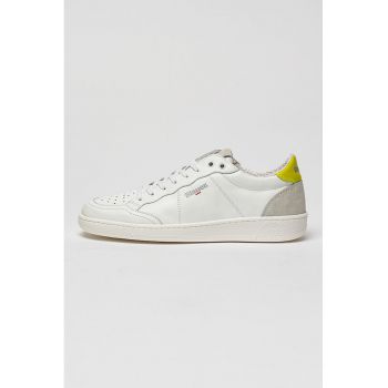 Pantofi sport din piele si piele ecologica