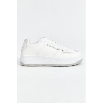 Pantofi sport low-cut cu sireturi