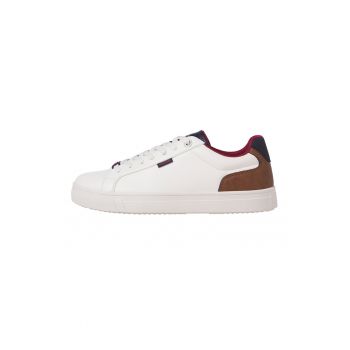 Pantofi sport low-cut de piele ecologica