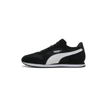 Pantofi sport unisex de piele intoarsa si plasa St Miller