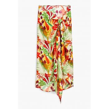 Paréo cu model tropical