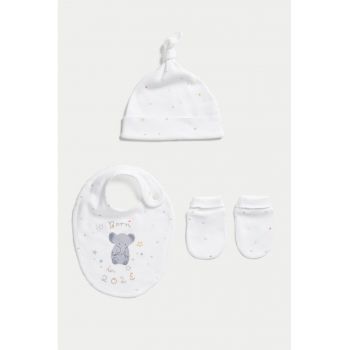Set de imbracaminte din bumbac - 3 piese