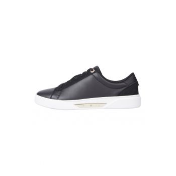 Tenisi low-cut de piele
