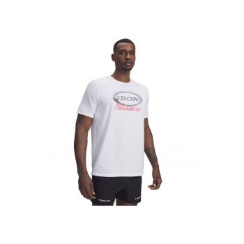 Tricou  Project Rock Iron b 1389945-100 - Barbati - Alb