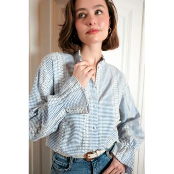Camasa dama albastra casual 4857T M8 16584