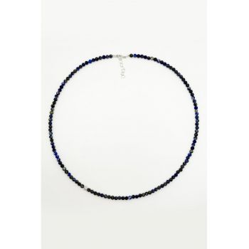 Colier cu lapis lazuli si hematite