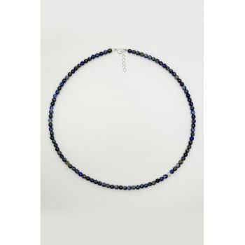 Colier cu lapis lazuli si hematite