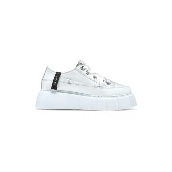 Pantofi de piele flatform