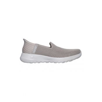 Pantofi slip-on de plasa tricotata