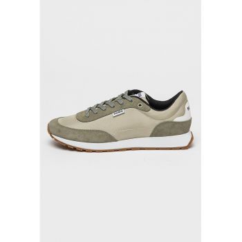 Pantofi sport cu garnituri de piele intoarsa Icelin