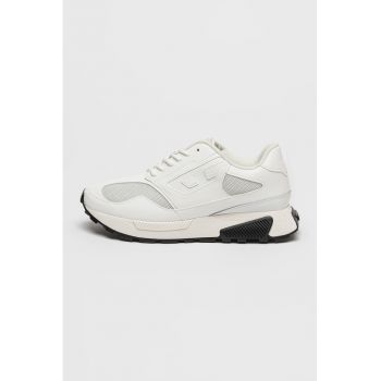 Pantofi sport cu insertii din piele intoarsa S-Tame