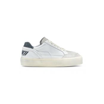 Pantofi sport de piele cu logo