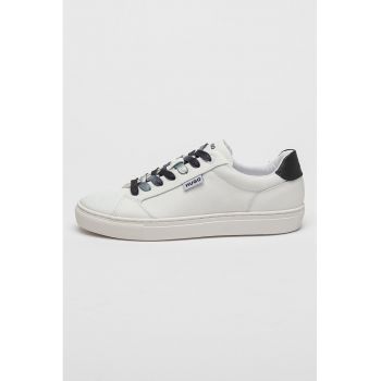 Pantofi sport de piele ecologica cu logo Morrie