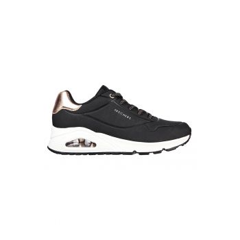 Pantofi sport de piele ecologica Uno Shimmer Away
