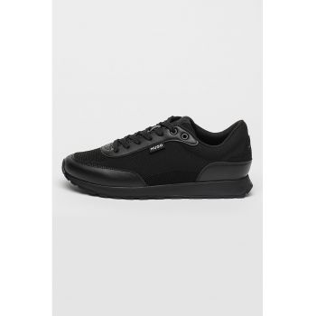 Pantofi sport de plasa cu garnituri de piele ecologica Icelin