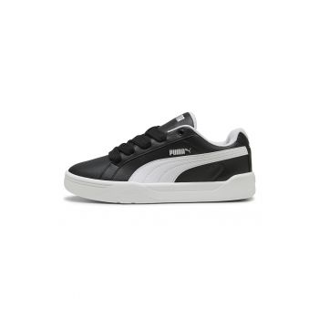 Pantofi sport unisex de piele ecologica cu logo