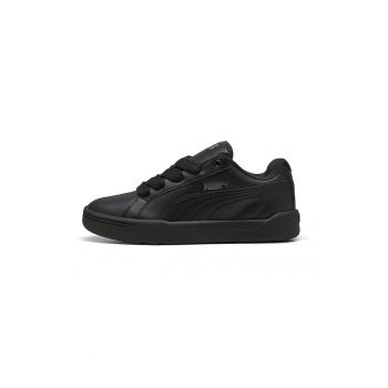 Pantofi sport unisex de piele ecologica cu logo