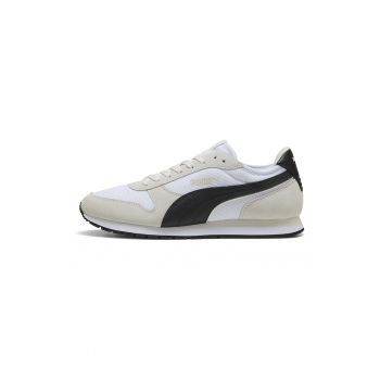 Pantofi sport unisex de piele intoarsa si plasa St Miller