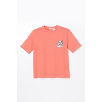 Tricou din bumbac cu imprimeu desene animate