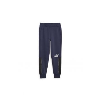 Pantaloni  pentru Barbati - ess block x tape sweatpants - 673343-06 - XS INTL - Albastru