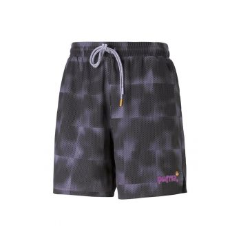 Pantaloni  pentru Barbati - x 8enjamin aop shorts - 539823-01 - XS INTL - Negru