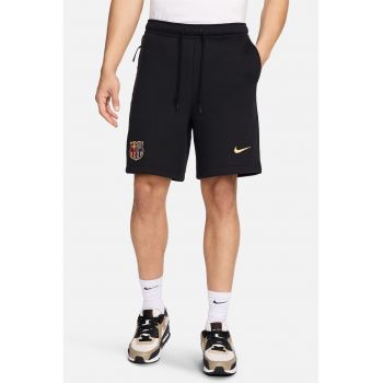 Pantaloni scurti cu detalii logo pentru fotbal FCB