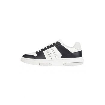 Pantofi sport de piele cu logo