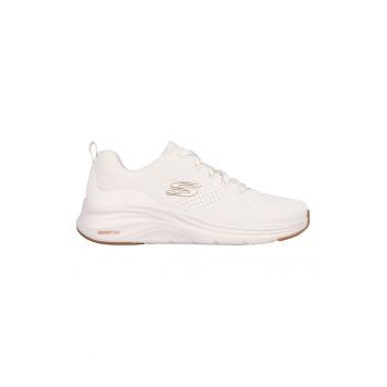 Pantofi sport de piele ecologica cu sireturi