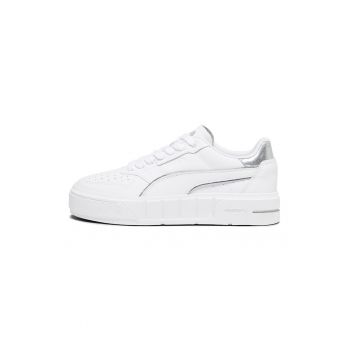 Pantofi sport din piele Cali Court Metallic