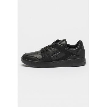Pantofi sport din piele cu detaliu logo